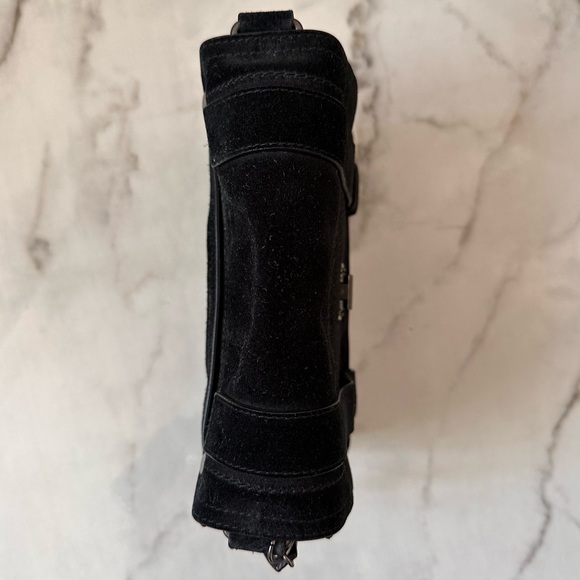 Proenza Schouler PS1 Mini Crossbody in Black Soft Suede - Picture 12 of 16